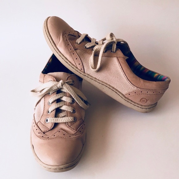 Born Shoes - Born Leather Tennis Shoes size 7